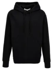[J.W. Anderson] J. W. Anderson-Logo Hoodie Felpe Nero-Uomo M Black