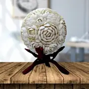 Sea Shell Ball Home Decoration Luxury Ark White Rose Handmade Ball