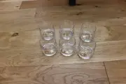 New Set of 6 Cooper & Thief Cellarmasters Wine Whiskey Lowball Rocks Glasses