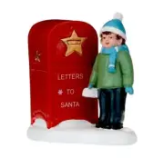 Holiday Time My Letter to Santa Christmas Village Figurine 2023 New