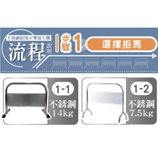 LG樂鋼【雙面廣告貼圖~經濟型禁止停車不鏽鋼拒馬】請勿停車 不鏽鋼拒馬 車擋 告示牌 海報架 伸縮圍欄柱 WTS-210