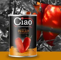 在飛比找Yahoo!奇摩拍賣優惠-CIAO 去皮蕃茄 Peeled Tomatoes 義大利 