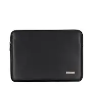 MCC MacBook Air Pro 14" Smooth PU Sleeve Case Bag Apple 14-inch 14.2" [Black]