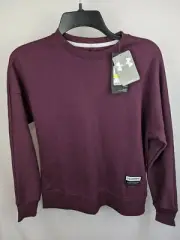 Big Boys Under Armour UA Unstoppable Fleece Sweatshirt Pullover Logo Sz YMD NWT
