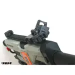 🈣 45度 斜邊 紅點瞄準器 塑膠玩具 ( NERF 玩具 改裝 配件 生存 遊戲 水彈