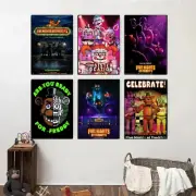 Anime Five-nights-At-Freddys Kraft Paper Posters (BUY 4 GET 1 FREE - SAME SIZE)