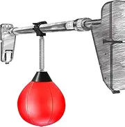 Punching Bag Add-On for Pull-Up Bars, Quick Release (PullUp Bar Not Included) - Enhance Upper Body Strength and Cardio, Stress Relief Anywhere