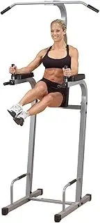 Powerline Vertical Knee Raise Chin Dip Machine, Multicolour