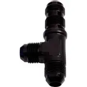 Aeroflow Bulkhead AN Tee On The Run -20AN, AF804-20BLK