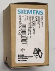 NEW SIEMENS 3RT2017-1AK61 SIRIUS 3 POLE 12 AMP 120 VAC IEC CONTACTOR
