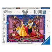1000pc Ravensburger Disney Moments 1991 Beauty Beast Jigsaw Puzzle Set Family