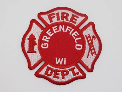 Greenfield Wisconsin Fire Department Patch