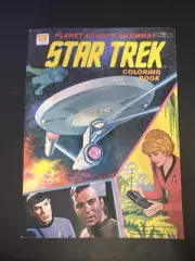 Star Trek Coloring Book: Planet Ecnal’s Dilemma Whitman 1978 Unused
