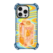 iPhone 16 Pro Bounce Case MagSafe Compatible Orange Juice