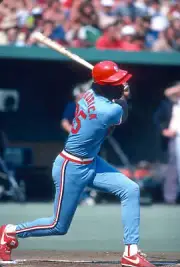 George Hendrick Of The St Louis Cardinals 1980 Baseball Photo 8