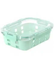 Martha Stewart 35oz Glass Container with Snap-On Lid