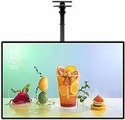 Ultrathin Frame LED Light Box,TV Light Box Billboard,Wall Mounted 3D Menu Board,LED Advertising Light Box, Hanging Billboard for Decoration, Exhibition,Theater Advertisement(50X80CM)