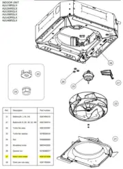 FUJITSU 9381351008 HOLDER MOTOR WIRE AUU RGLX HY