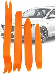 Mihauuke Trim Removal Tool Kit | Rivet Removal Tool Clip Remover | Car Door Trim Panel Removal Tool, Portable Pry Tool for Car Clips, Rivets, Interior Trim