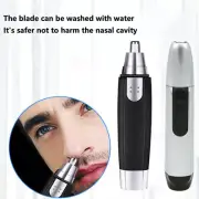 Electric Nose Hair Trimmer Battery Model Nostrils Trim Nasal Hair Knife