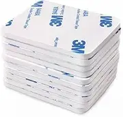 3M Double Sided Foam Sticker Tape Side Wall Car Self Adhesive Pads Round Square - Multipurpose, Super Strong Adhesive, Weather-Resistant Mounting Tape for Cars, Home and Office
