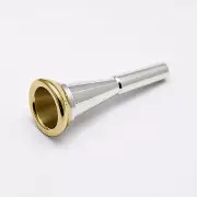 Stork Gold Rim & Cup French Horn Mouthpiece, Froydis Series 10 (Standard Shank)