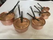 Havard Copper Pans French Cookware Vintage Pots Pans Unused 2mm