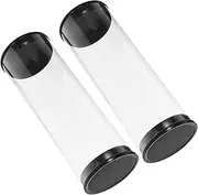 Abaodam 2Pcs Golf Ball Display Case Durable Tubes with Caps for Safe Storage Design Compact for Golf Enthusiasts and Gifting