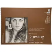 Strathmore 400-8 400 Series Drawing Pad 18x24 Ivory/Cream 24 Sheets