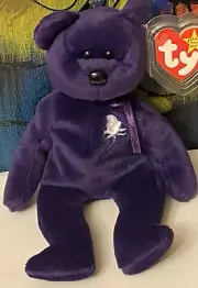 RARE Princes Diana 1997 Beanie Baby Bear Authentic Perfect Condition Tag #400