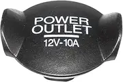 2X Universal Power Socket Plug Outlet Cigarette Lighter Auto Cover Cap 21mm 22mm 12V Car Accessories Styling Waterproof