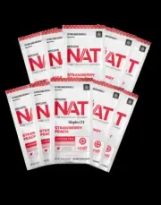 Pruvit Keto OS NAT Ketones Strawberry Peach Caffeine Free 10 Pack Exp. 11/25