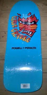 Powell Peralta Skateboards Claus Grabke 02 Aqua 10.25” Skateboard Deck