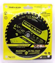 (J) NORSKE - Trade-A-Blade 6-1/2" X 40T Finishing Thin Kerf Blade #TCSBT008