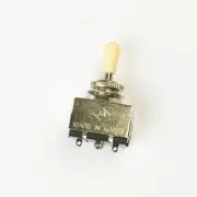 3 Way Toggle Switch Pickup Selector For Electric Guitar , Box Style /Cream Tip
