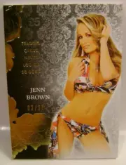 JENN BROWN /25 GOLD FOIL BASE CARD BENCHWARMER 25 YEARS 2019
