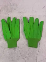 QTY 24 PAIRS MAGID MultiMaster Double Palm Canvas Gloves w/ Knit Wrist