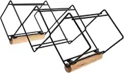 Wine Rack Iron Wine Bottles Rack Countertop or Wall Mount Stylish Home Decor Organize Your Kitchen