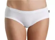 4 Pack Bonds Hipster Boyleg Briefs Womens Underwear - White 14