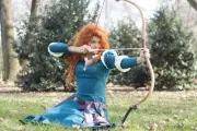 Merida Bow, Quiver, and Prop Arrows Bundle Functional PVC Pipe