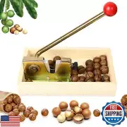 Manual Nutcracker Nut Tongs Adjustable Nut Crackers for All Nuts Macadamia Nu