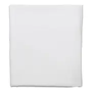 Ecology Dream Size King Soft Flat Bed Sheet Bright White Home Bedding/Linen