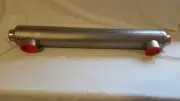 360,000 BTU Titanium Tube and Shell Heat Exchanger for Saltwater Pools/Spas ss