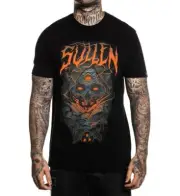 Sullen Men's Alvarsson Standard Short Sleeve T Shirt Black (BK)