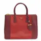 [二手] 【日本直送】Prada Saffiano Galleria B1786C 女式皮革手提包波爾多色，紅色