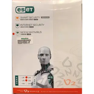 "防毒軟體實體現貨" ESET NOD32 Antivirus 防毒軟體 三台三年 中文版