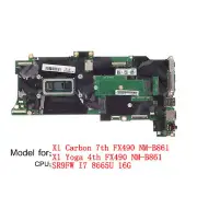 01YU392 For Lenovo Thinkpad X1 Carbon 7th Motherboard I7-8665 16G 5B20X57871
