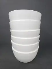 Set of 6 Mikasa Sloane White Bone China 6" Soup Cereal Bowls New