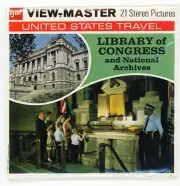 ViewMaster -LIBRARY OF CONGRESS - FACTORY SEALED - A797 - VIEW-MASTER