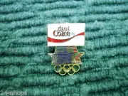 COCA COLA - DIET COKE OLYMPIC STAR PIN